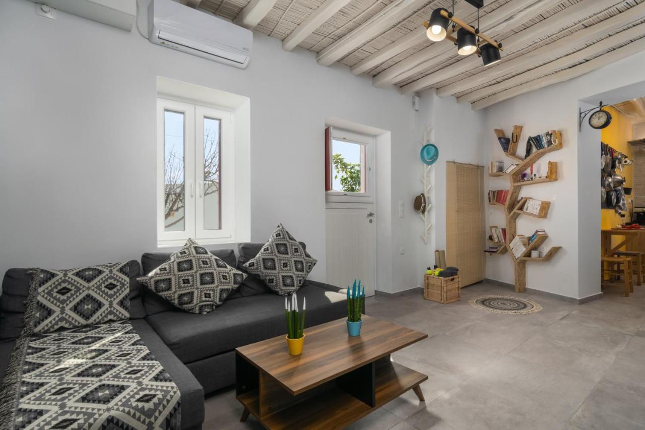 Milos Guesthouse Triovasalos Ngoại thất bức ảnh