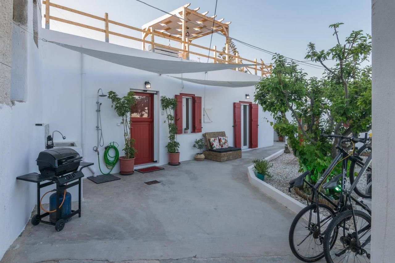 Milos Guesthouse Triovasalos Ngoại thất bức ảnh